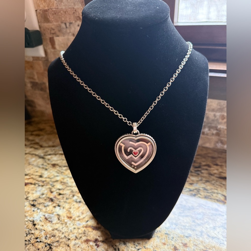 Brighton Heart Maze Necklace